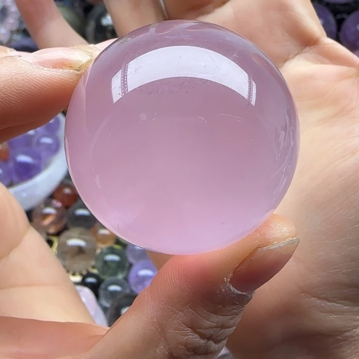 水晶未镶嵌珠宝半成品4厘米