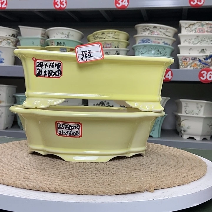 紫砂紫砂花盆5236