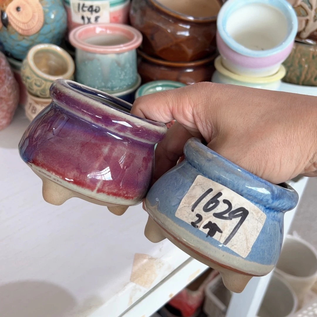 陶瓷多肉小花盆@@1629