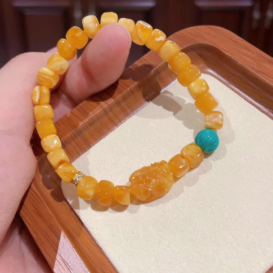 手链蜜蜡未镶嵌手串
