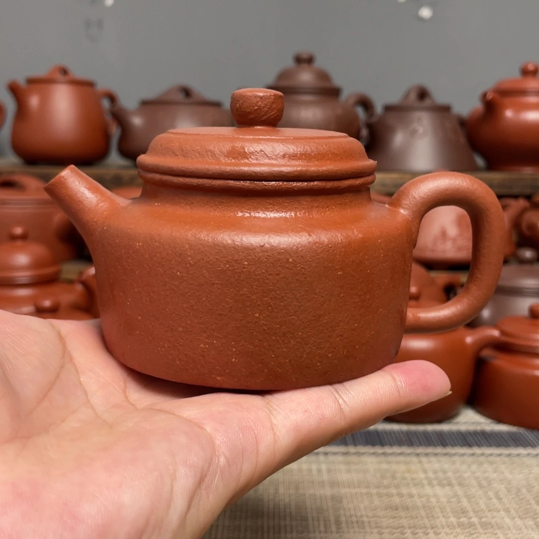 卡***爹茶壶紫砂德钟190容量