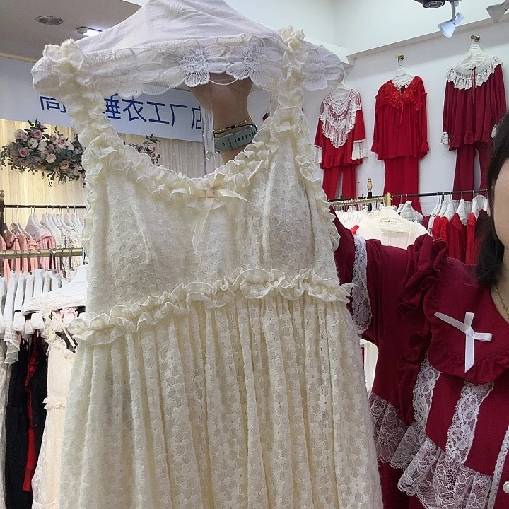 三醋酯纤维重工宫廷款两件套