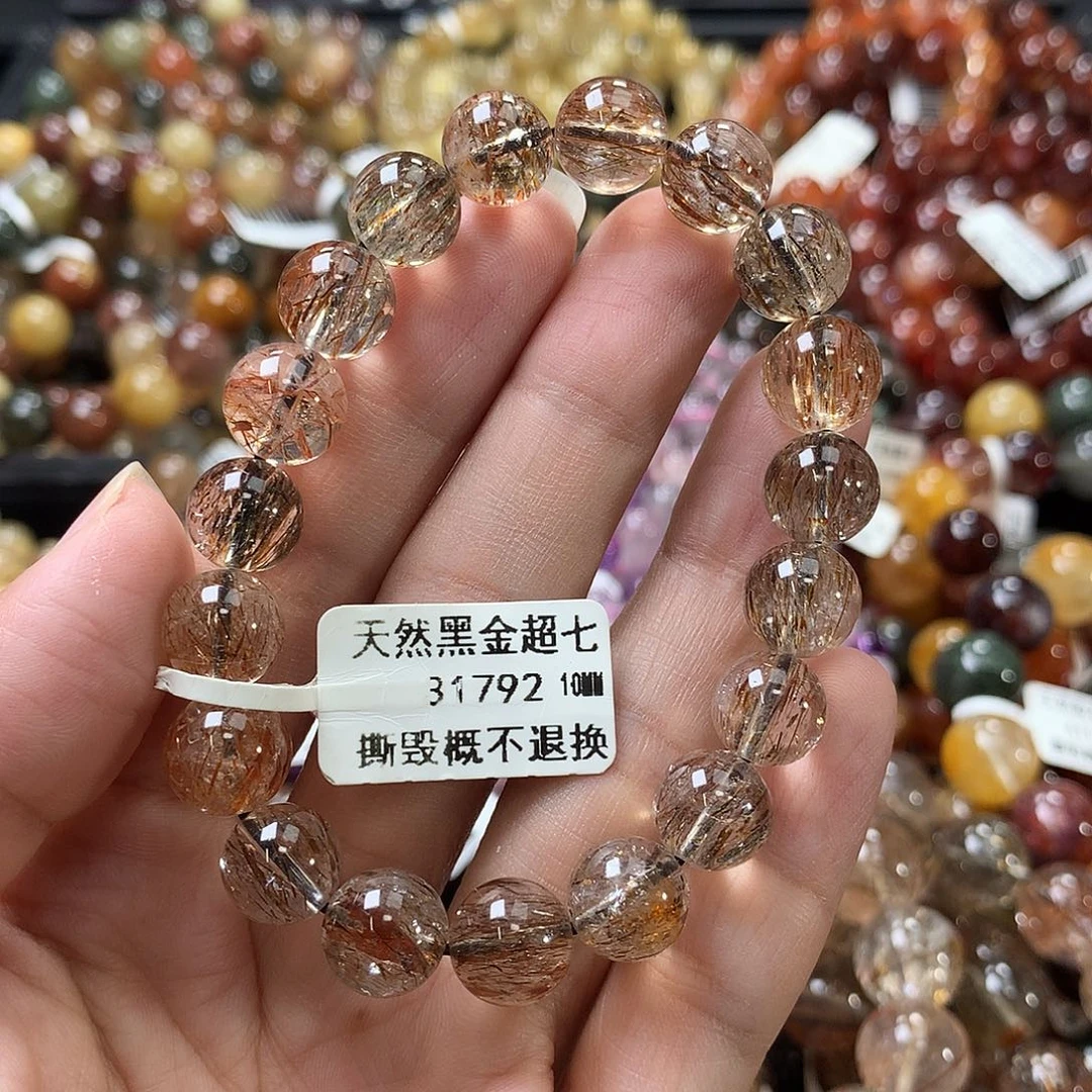 未镶嵌水晶手链，，，