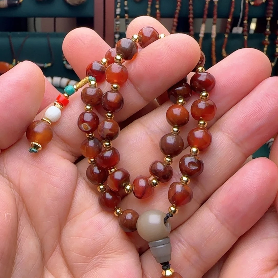 未镶嵌颈饰玛瑙/玉髓