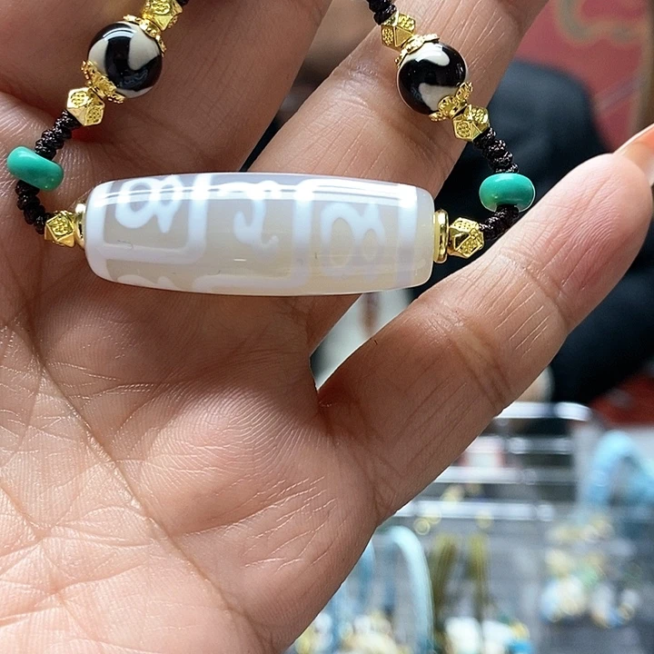 玛瑙/玉髓颈饰合金