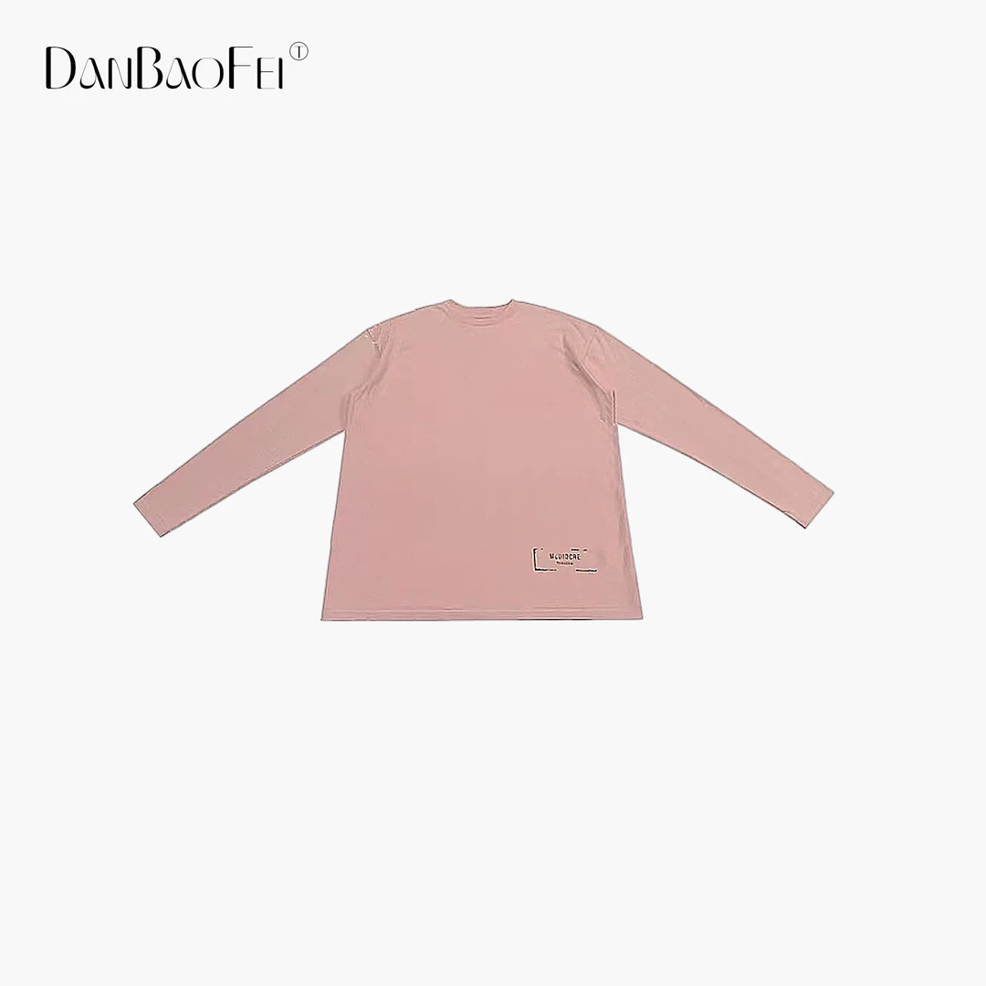 【DAYO】颗粒起球面料圆领打底长袖T恤LO012