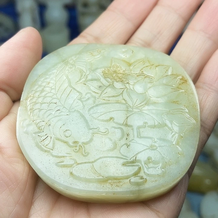 和田玉（青白玉）未镶嵌颈饰