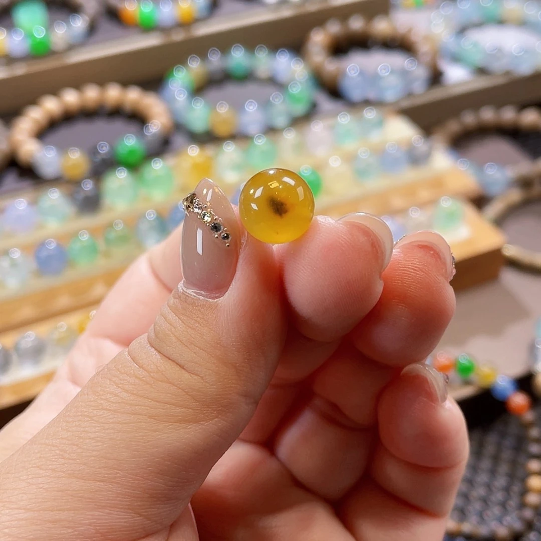 【闪购商品】未镶嵌手链翡翠鸡油黄