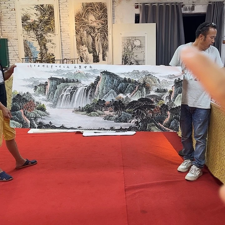 国画国画的艺手绘的小