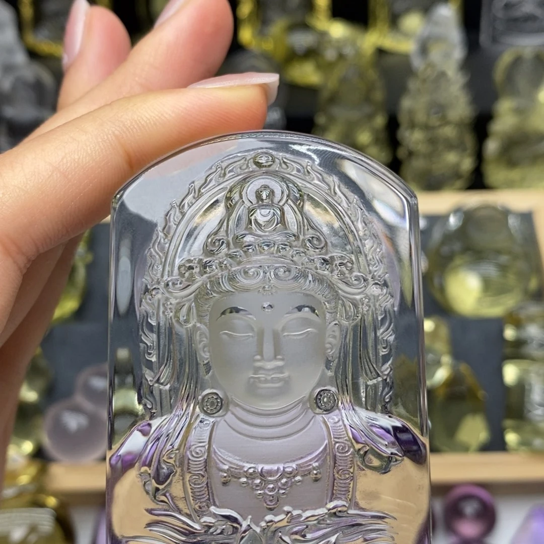 未镶嵌颈饰水晶白水观音