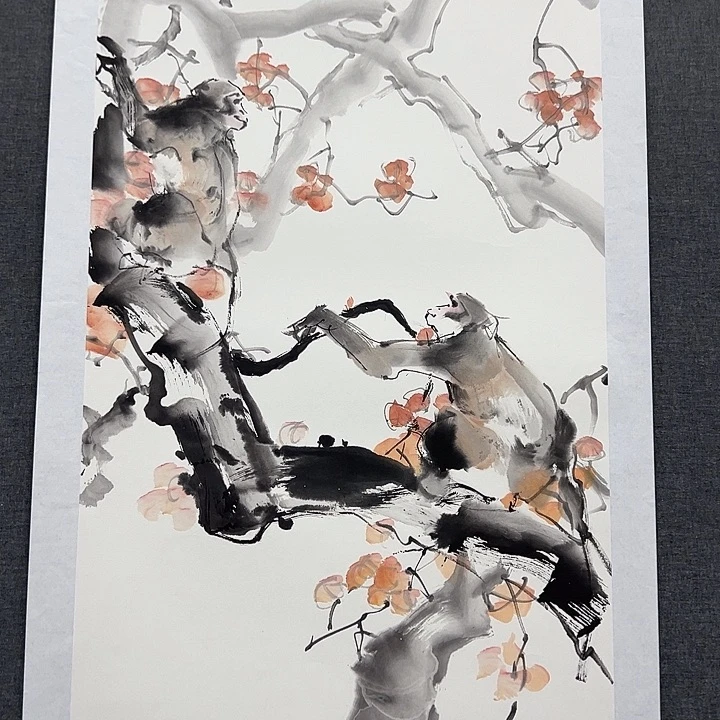 国画书画作品多次