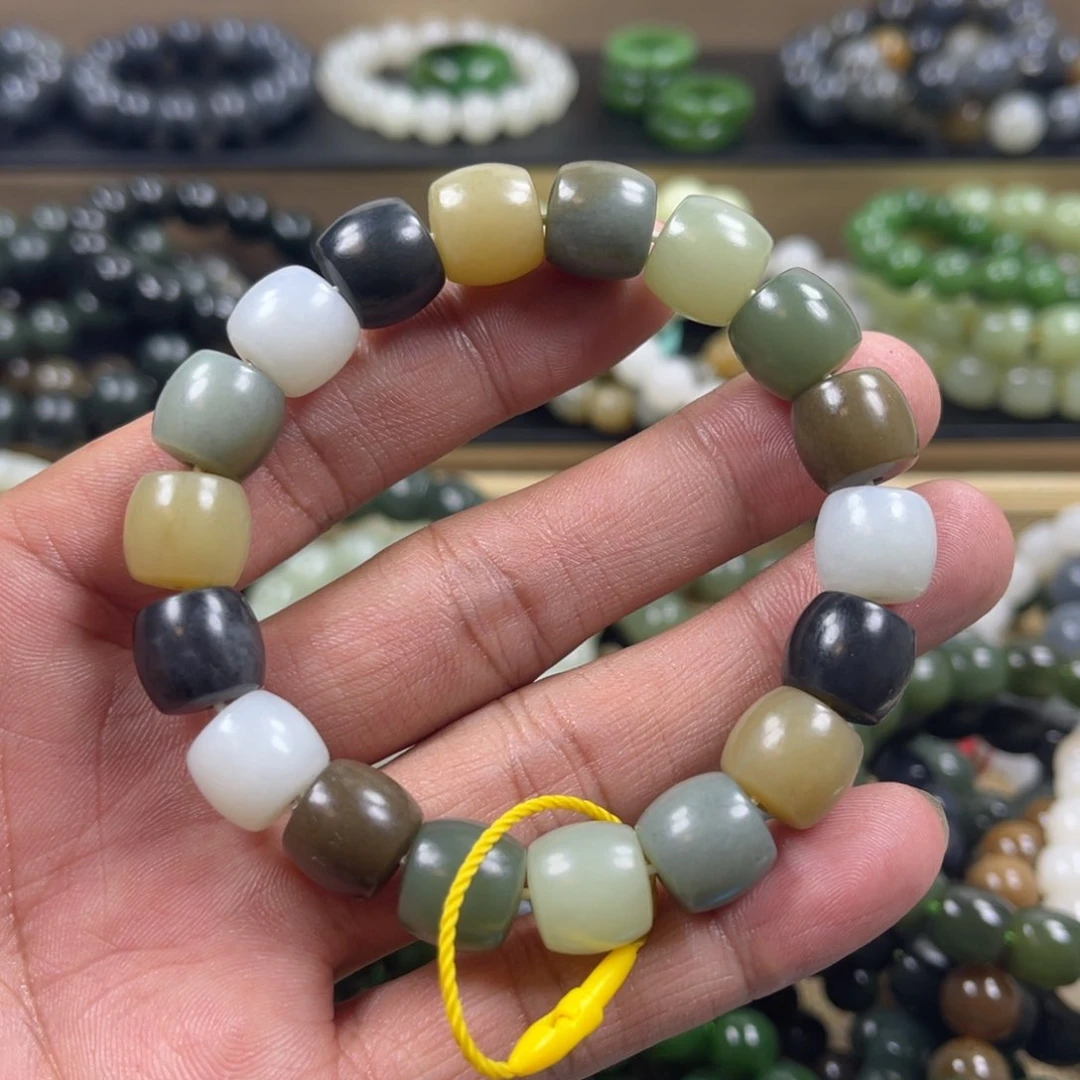 和田玉手串未镶嵌