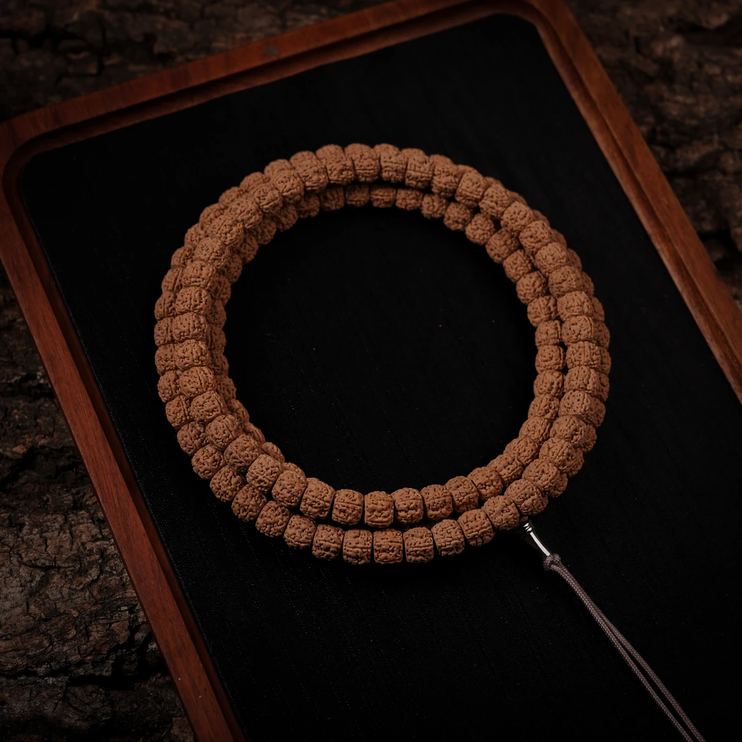 子曰造物●麦穗盘龙108文玩菩提10mmA15