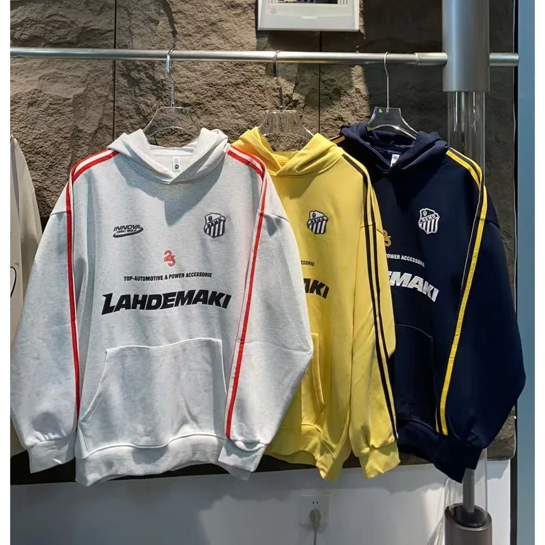 大占推荐  259049 休闲时尚潮牌百搭连帽男卫衣