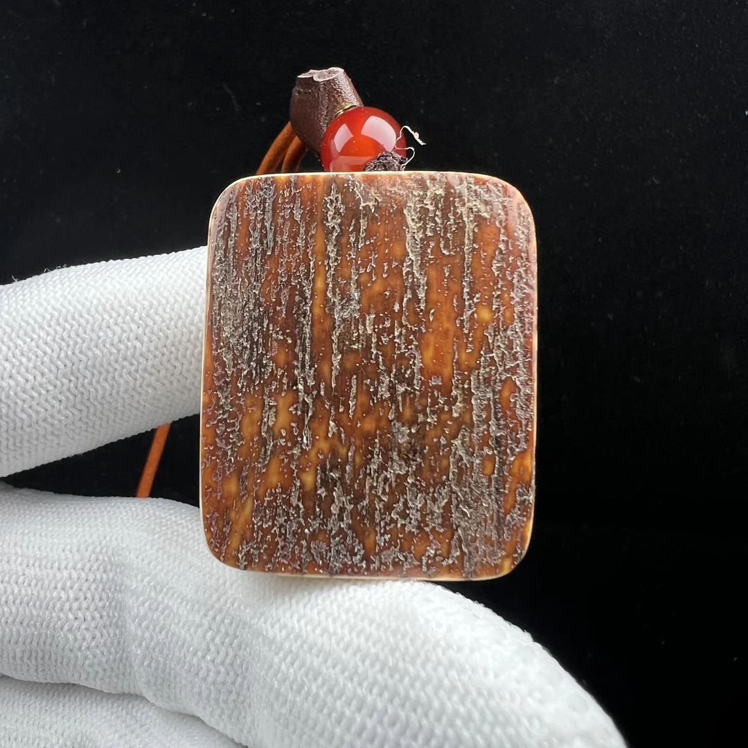 E3184 天然猛犸牙肥皂29.3*35.5*14.4mm 支持鉴定 假一罚四