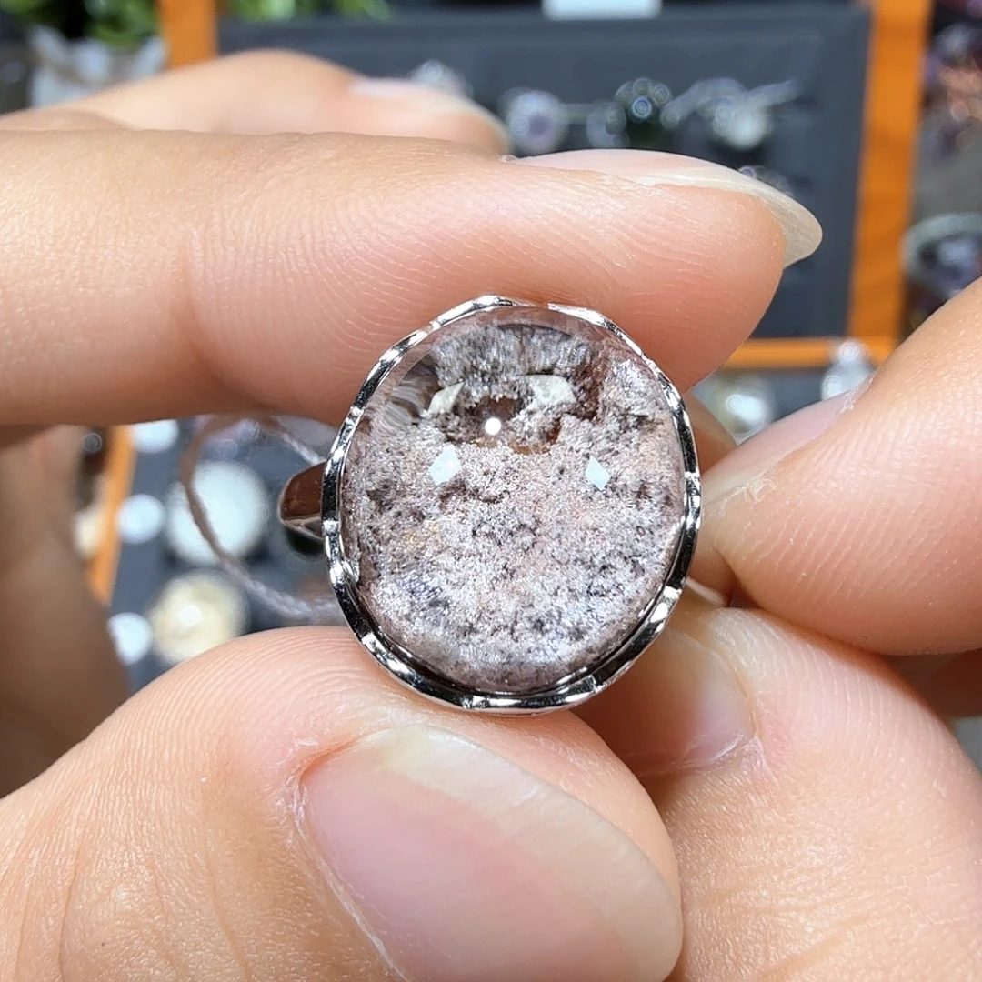 水晶银S925镶嵌水晶9****）S925银镶水晶水晶水晶