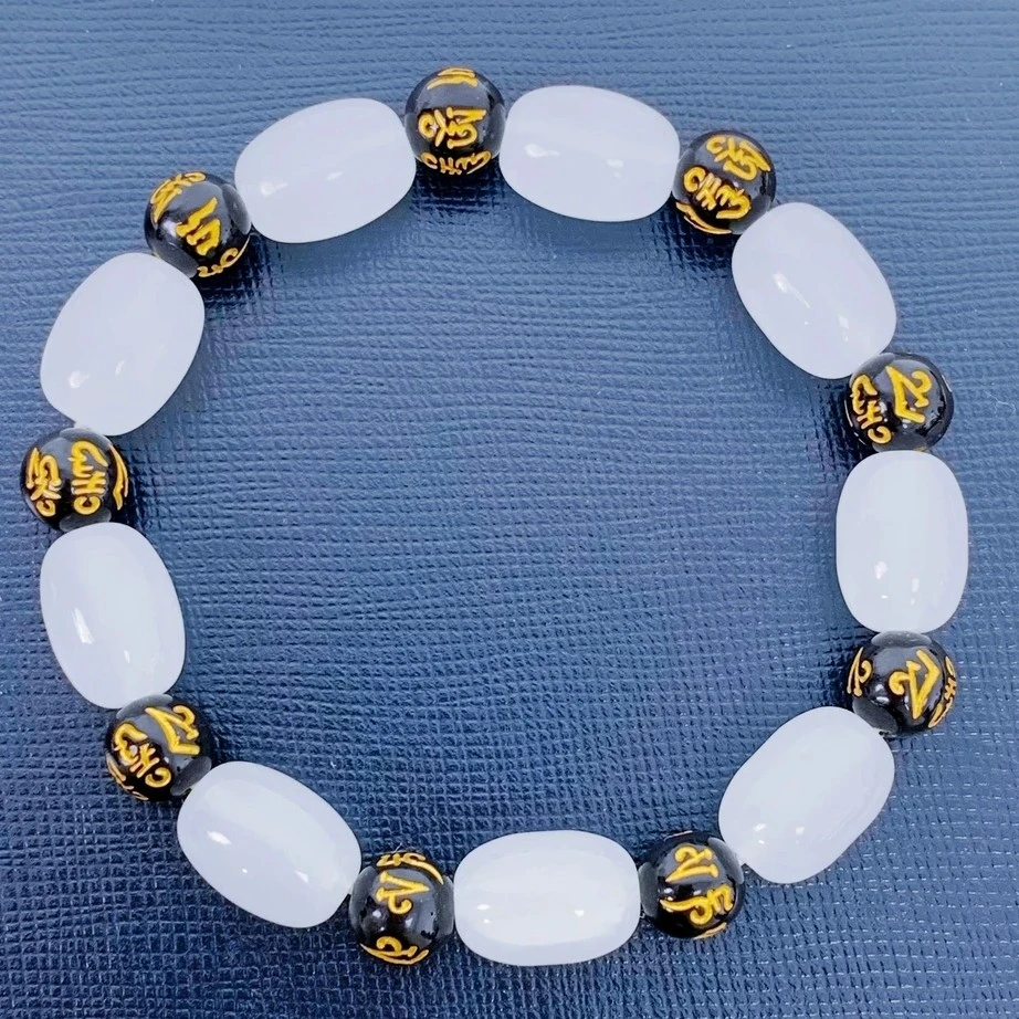 （李洋实业）六字真言男女同款手串L