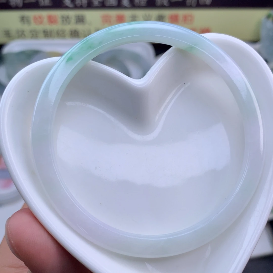 【闪购商品】未镶嵌定制翡翠59、60圈