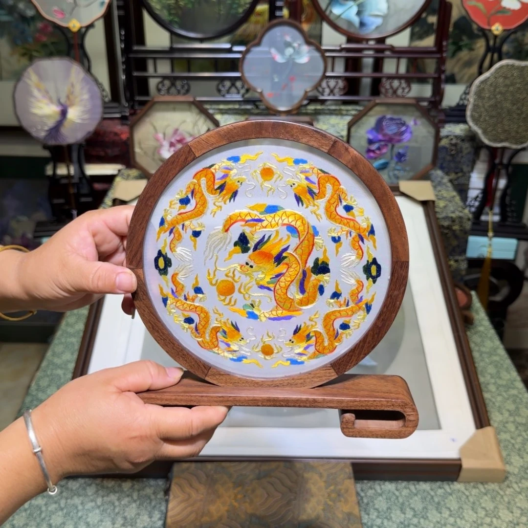 刺绣手工苏绣工艺制作技艺精湛