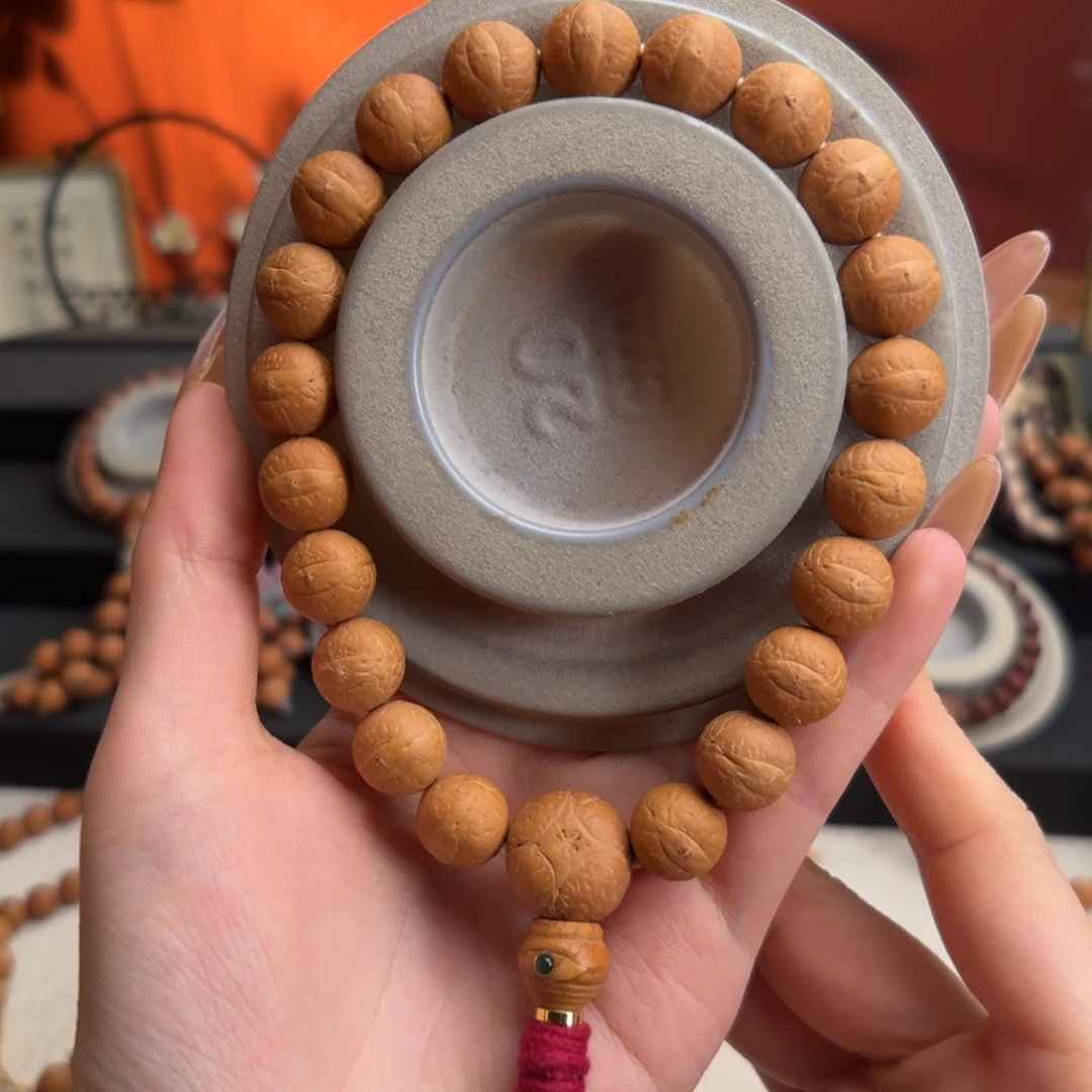 手串凤眼菩提12.5m m铁籽单圈小手持素串货头