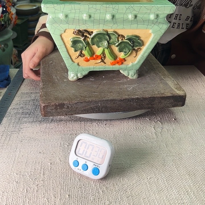 城***人泳坤堂石湾花盆陶瓷