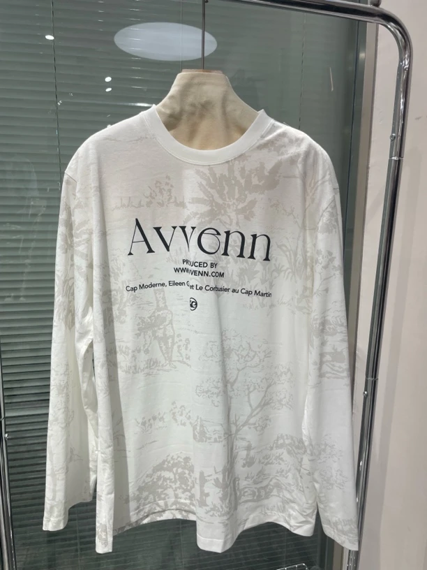 AVVENN｜新款印花长袖T31001508