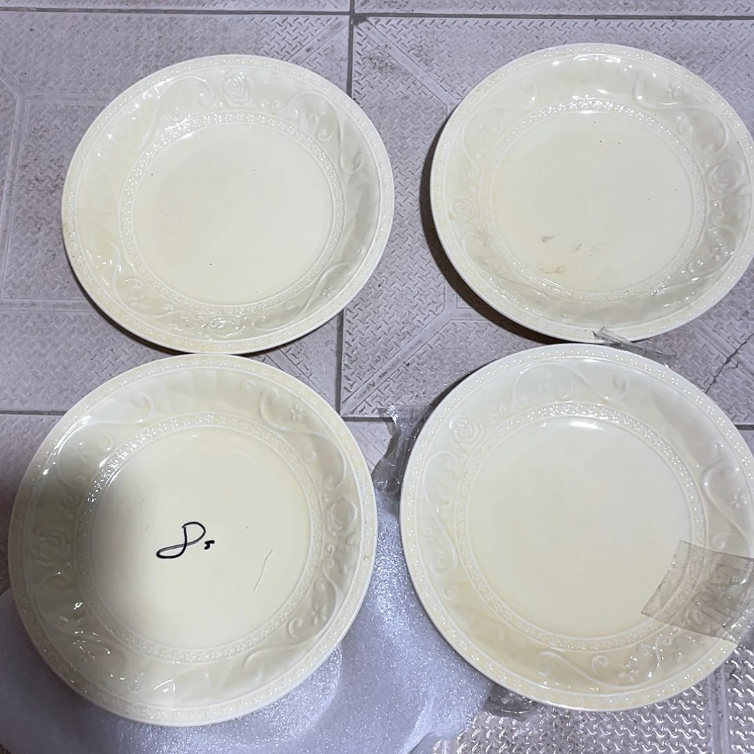 瓷微瑕陶瓷餐具家用四个