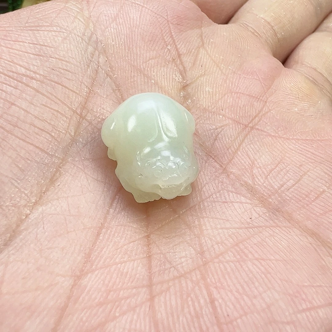 观***下和田玉（糖玉）未镶嵌手链