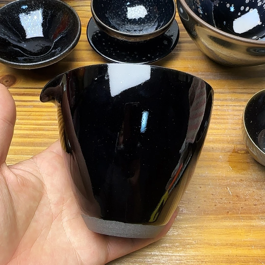 茶盏建窑建盏茶器微瑕