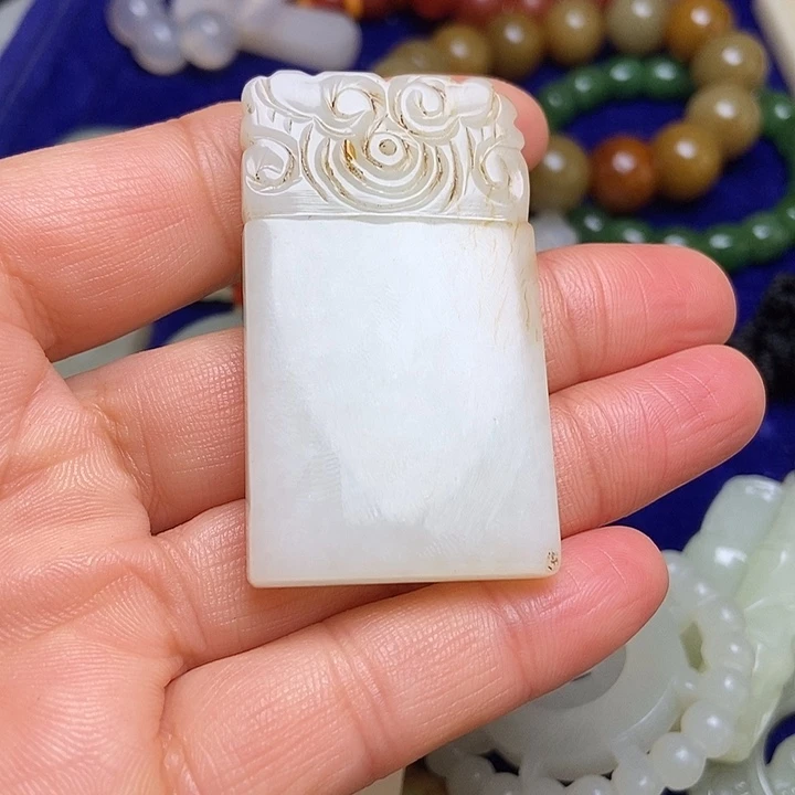 吊坠(不含链)未镶嵌和田玉钰*麟