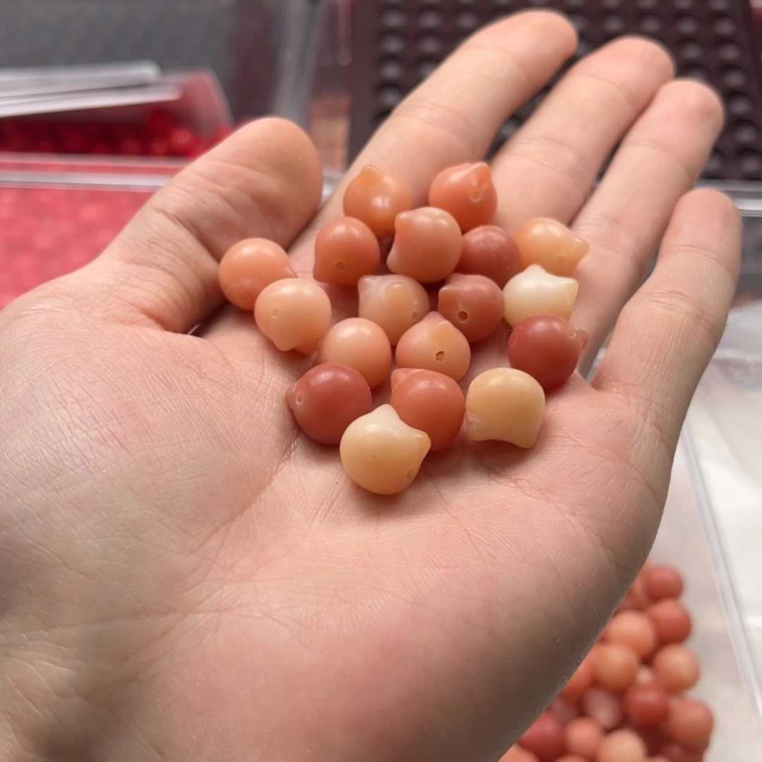 【闪购商品】白玉菩提吊坠z12/20+5颗粉猫头不售后