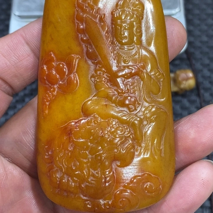 滴血莲花菩提吊坠