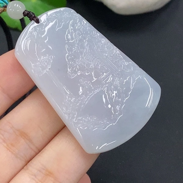 S7-天然A货翡翠-山水牌