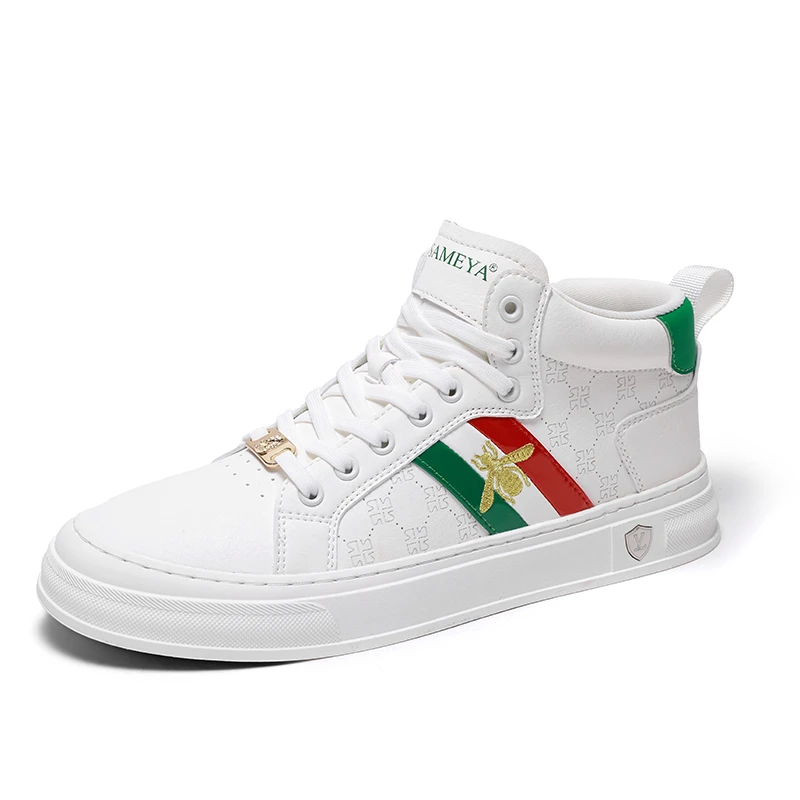 DUSAMEYA/杜莎米娅 秋冬款中帮增高鞋百搭舒适男鞋时尚帅气休闲鞋