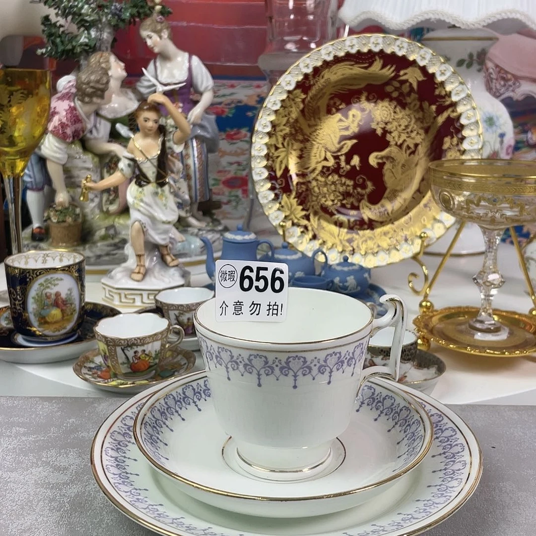 瓷器欧瓷咖啡杯水晶杯