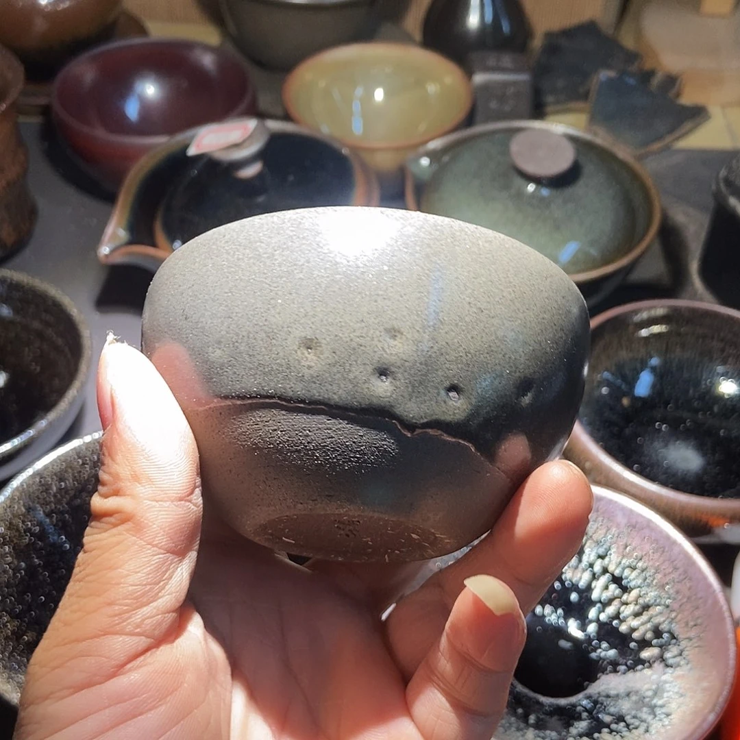 茶盏320 建阳建窑建盏微瑕