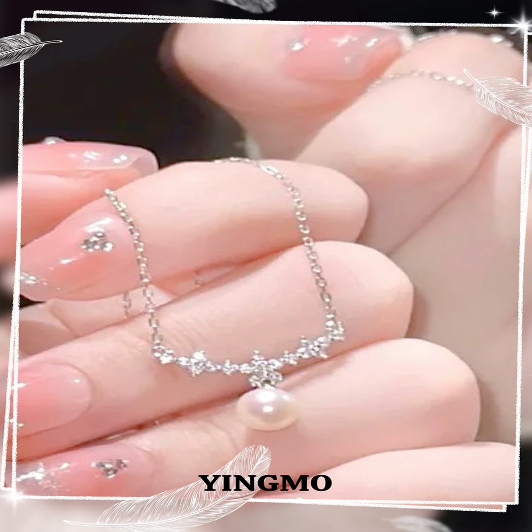 合金项链 女士轻奢高级V领搭配修饰颈线百搭复古轻奢小众精致