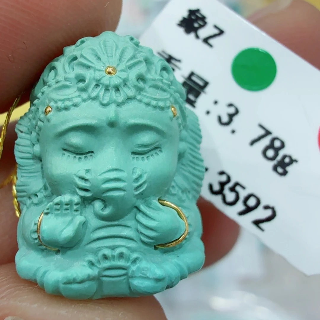 未镶嵌绿松石配饰