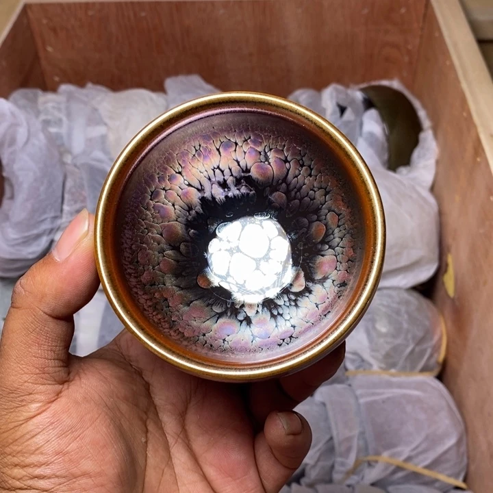 茶盏建盏喝茶主人杯茶杯