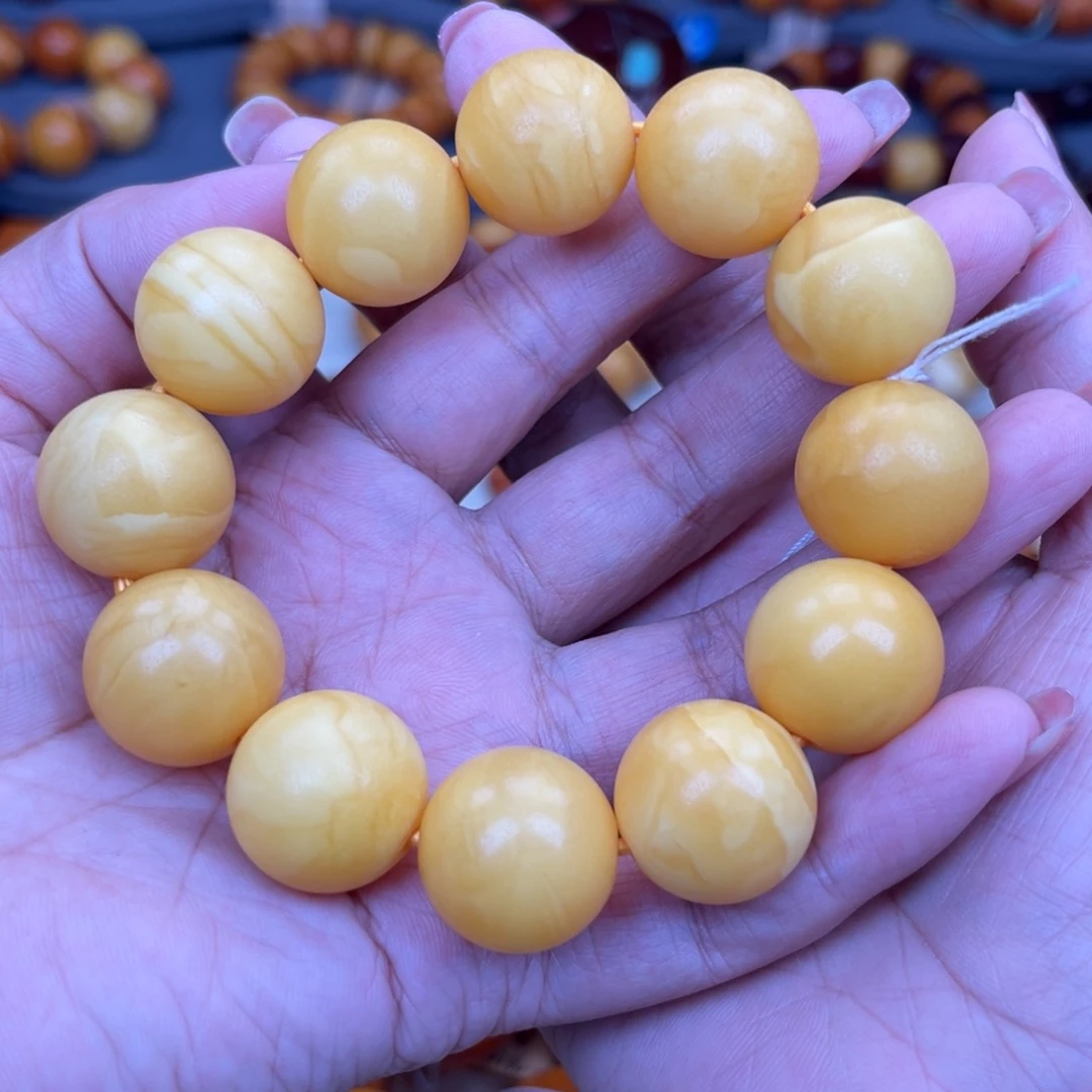 蜜蜡未镶嵌裸石蜜蜡W