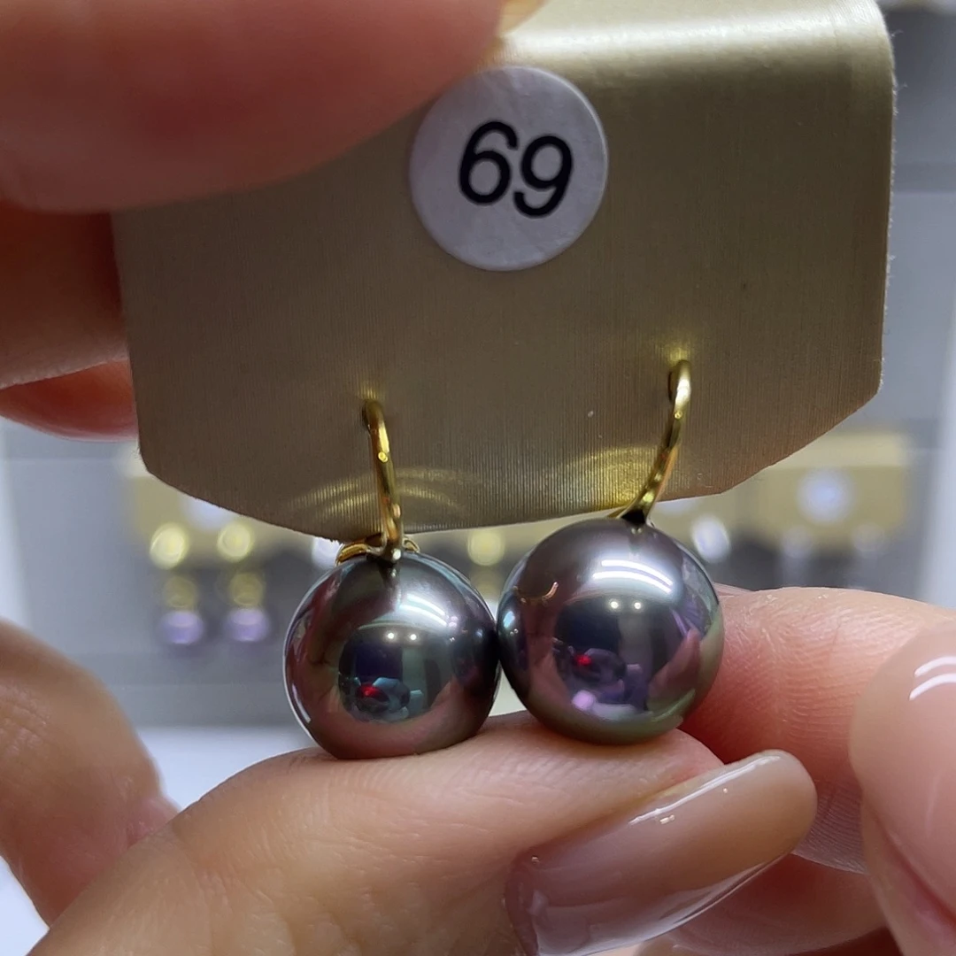 淡水珍珠未镶嵌耳饰