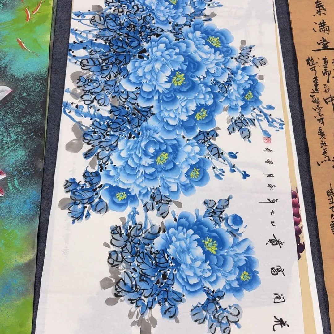 国画140×70画画画画