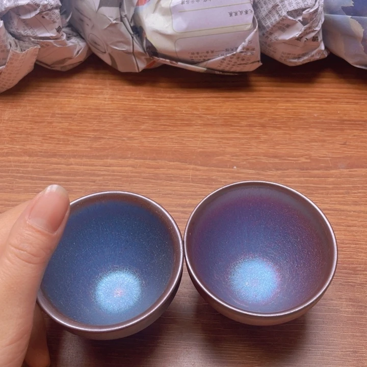 茶盏建窑建盏微瑕主人杯