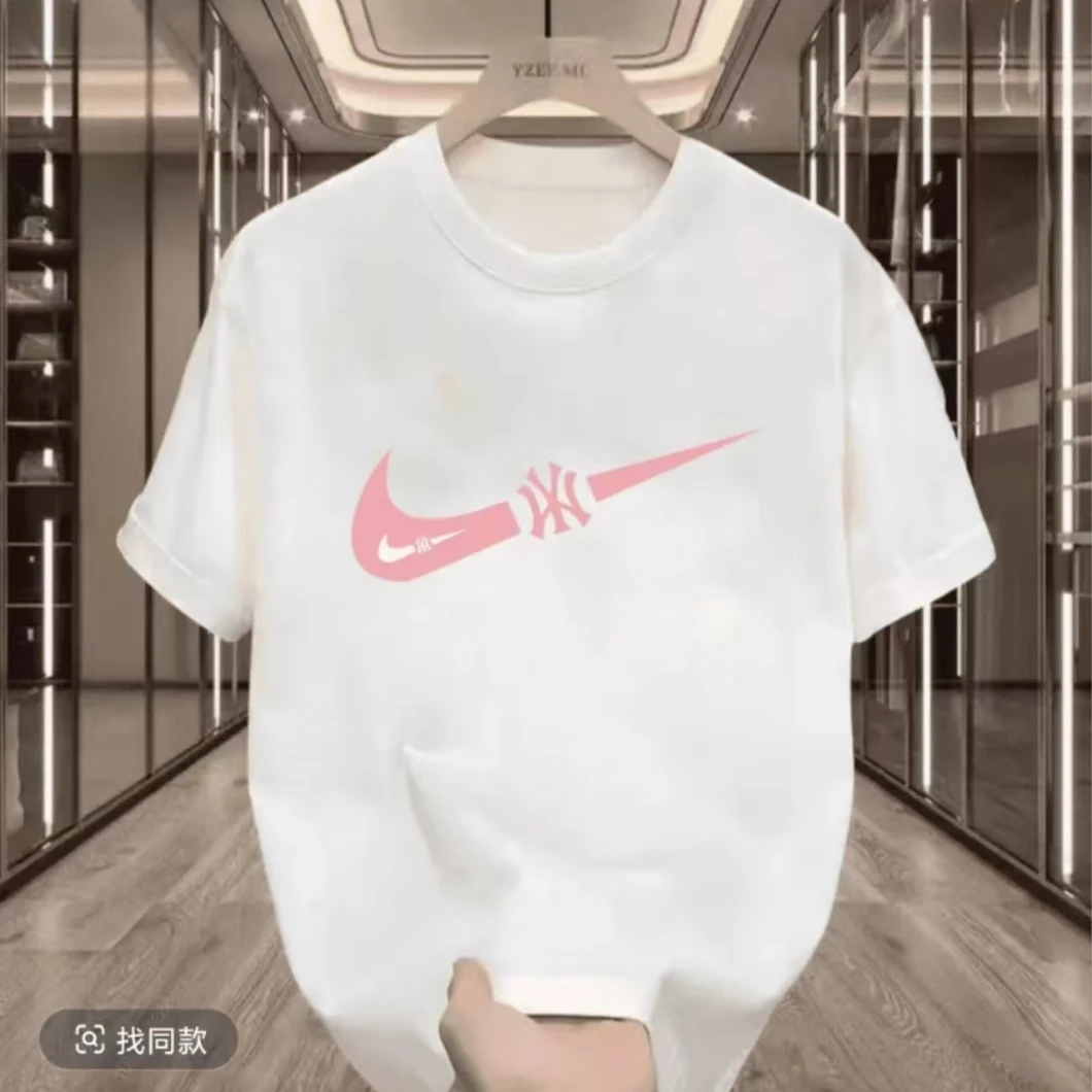 【一折粉丝福利】夏季潮牌男女同款百搭圆领T恤