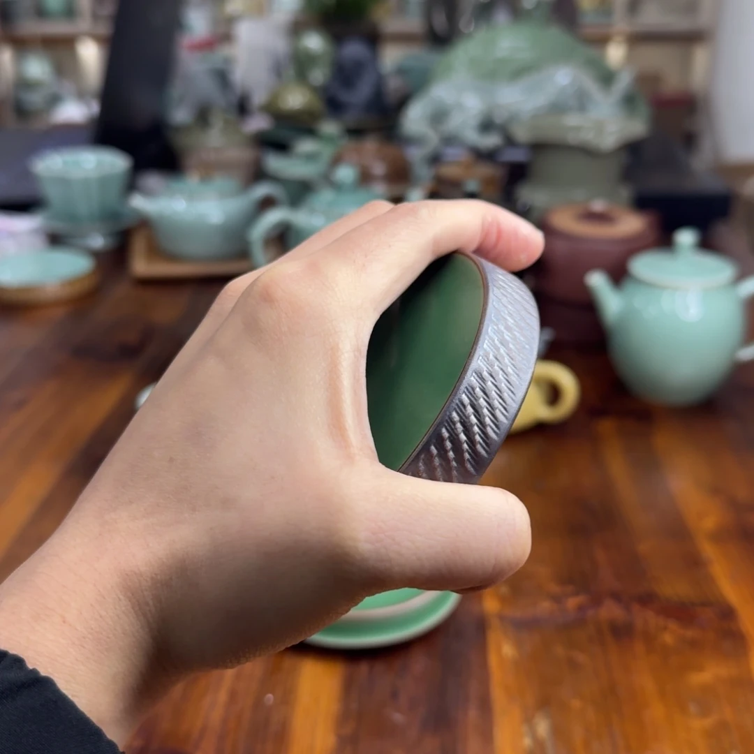 小仲青瓷茶器微瑕8732