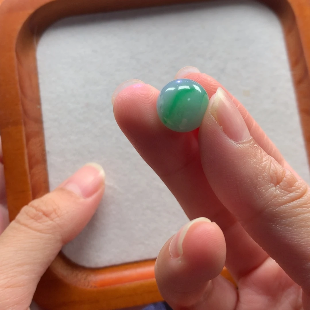 翡翠未镶嵌手链13mm