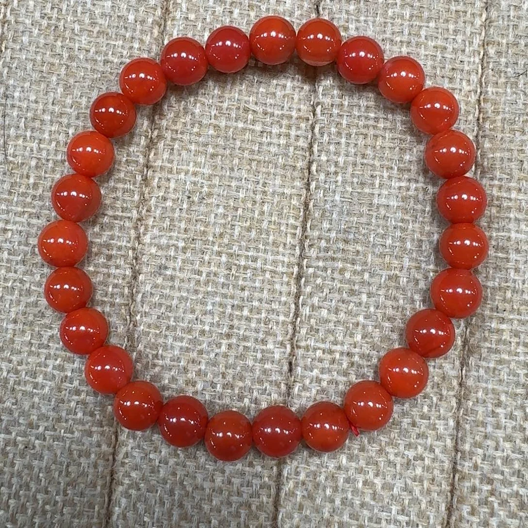 南红玛瑙未镶嵌手链手串原矿南红瓦西玉化