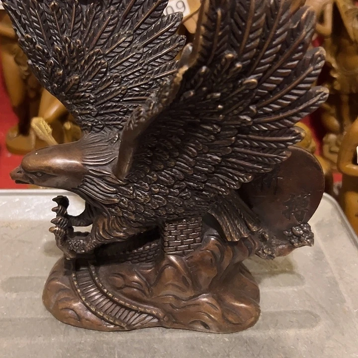 辉****黄铜摆件，文房工艺品摆件