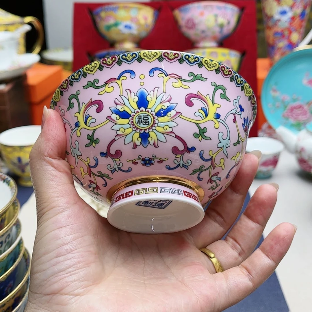 【闪购商品】珐琅4.5寸4个…………