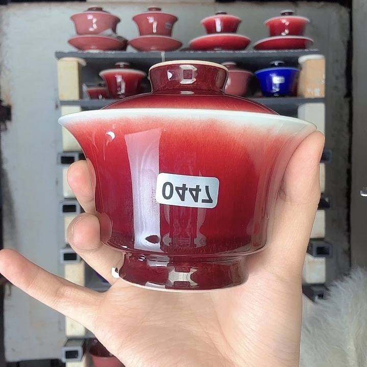 瓷片景德镇郎红陶瓷